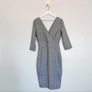 Alexia Admor Glen Plaid Sheath Dress
